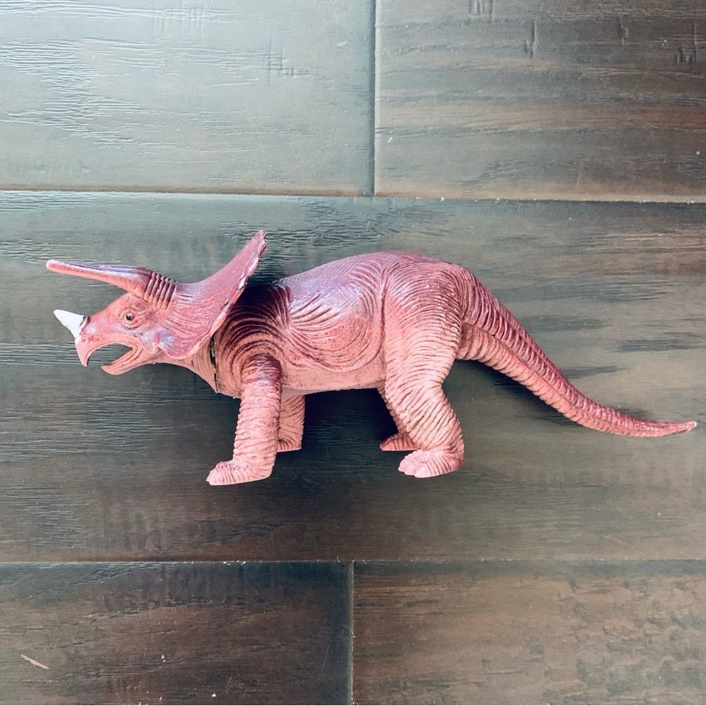 Triceratops Dinosaur 'Dino' Toy Animal Figure, Large Dino Play Toy Figure